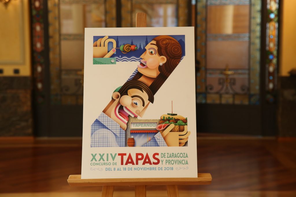 cartel concurso de tapas de Zaragoza